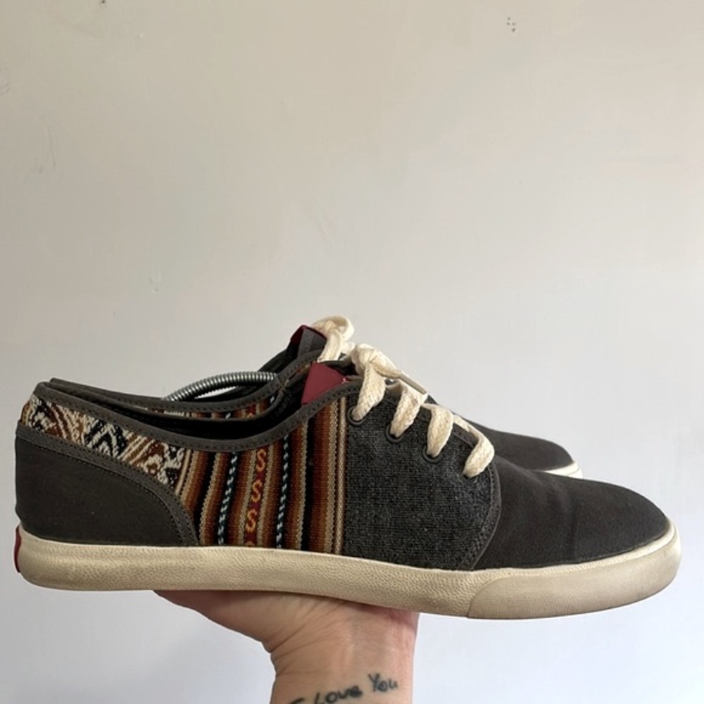 Inkkas Cusco Low Top Sneakers unisex southwestern aztec pattern 12